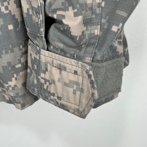 Army‎ Combat Coat Digital Camo Ripstop Medium Long Wind Resist Poplin US ACU - Picture 5 of 8